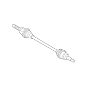 Cv Axle Joint Half Shaft - Right 3.7L (Low)