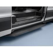 Transit 2017-2024 Medium Series Tempest Gray Step Bar for Load Door Side Only