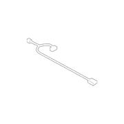 Sunroof Drain Hose Water Tube - Right, Front