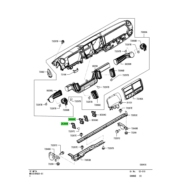 BRACKET,INSTRUMENT PANEL RADIO 2