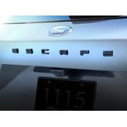Matte Black Badge Overlay Kit