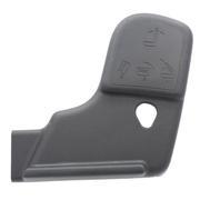 Seat Latch Cover Shield - Left, Rear, Outer