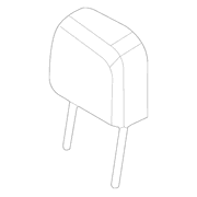 Cover And Pad Headrest - Left, Right, Rear