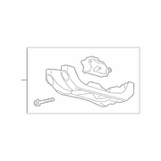 Bolt and nut Bracket - 3.0L (AT)