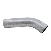 PIPE-EXHAUST 55DEG 5" STL CHRP OD/OD