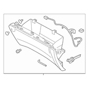 Glove Box Compartment Side - Passenger