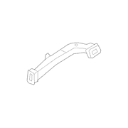 Windshield Defroster Nozzle Air Conditioner Duct Instrument Panel - Right