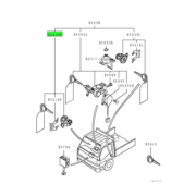 CYLINDER KIT,DOOR LOCK,RH 1