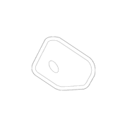 Exterior Door Handle Cover Plug - Right, Front