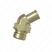 45 Degree Hose Barb to SAE Elbow