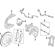 Brake Hydraulic Hose tube <br>A flexible Hose, typically used on moving parts of a vehicle, which