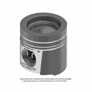 Complete Overhaul Kit for Piston, Connecting Rod, and Flywheel