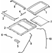 Sunroof Motor Connector Wire