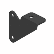 Upper Step Fairing Bracket, Right Side