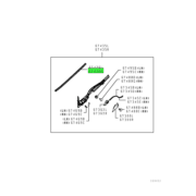 WEATHERSTRIP,FR DOOR BELT,INR RH 2