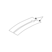 Roof Decal Stripe Sticker