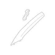 Body A-Pillar Trim Panel Windshield molding (Plug In Hybrid)