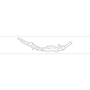 Tube Automatic Transmission Oil Cooler Hose - 3.0L (Police)