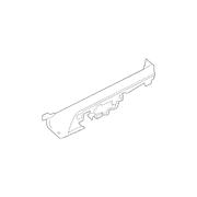 Panel Trim <br>Instrument Instrument Cover Molding Top