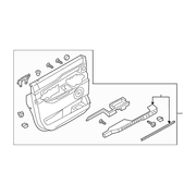 Door Interior Trim Panel (Cypress)