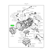 OIL SEAL,A/T CASE FR COVER 1