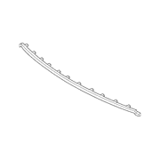 Grille Molding Finish Panel - Front, Upper