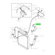 CLIP,RADIATOR PIPING 1