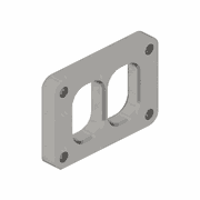 Spacer - Turbo, Exhaust Manifold, 17 Millimeter, Thick, S60 14L