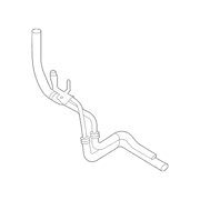Engine Coolant Hose Tube <br>ATF Cooling Hoses carries permanent Coolant, or antifreeze, throughout the Engine, heater