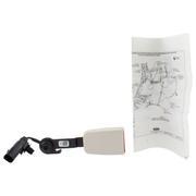Seat Belt Receptacle Buckle <br>Component that the lap / shoulder inserts into end