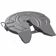 Fifth Wheel - FW35S, 60 Inch, 8.0 Inch, Left Hand