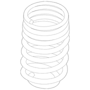 Coil Spring - Right, Rear