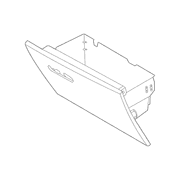 Glove Box Door Compartment