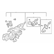 Steering Column Power Adjust 10 speed Transmission (AT)