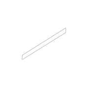 Trim Stripe Tape Decal - Right, Front