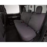 Covercraft SuperCrew Rear Row Seat Covers 60/40 w/ Armrest in Charcoal