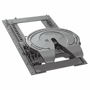 Fifth Wheel, Integrated Low Weight Slider, 72 in., 8 in., Left Hand