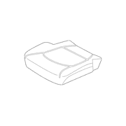 Seat Cover Carmelo Cushion CUS <br>A that replaces the original equipment back and bottom