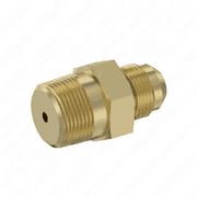 3/8 Inch NPT to JIC Fitting, Steel, S60 14L