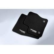 Transit Connect 2014-2023 2pc Black Carpet Front Floor Mat Set