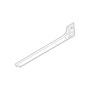 Floor Side Rail Sidemember - Left, Front, Inner