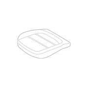 Seat Cover Cushion - Right, Front