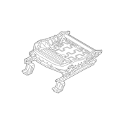 Seat Frame Track - Front