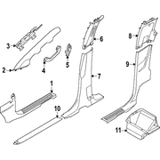 Floor Storage Compartment Insulator Sound <br>A located in the of vehicle separate from