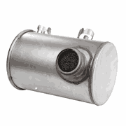 Horizontal Mount DOC Module with 9-inch Diameter and 90-Degree Inlet