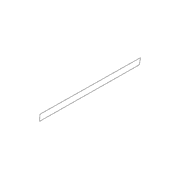 Trim Stripe Tape Decal - Left, Rear