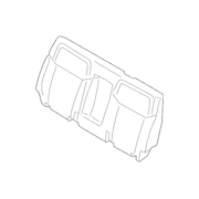 Seat Back Cushion Cover - Rear (XL)