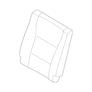 Seat Back Cushion Cover - Right, Rear