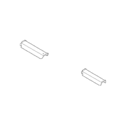Floor Pan Crossmember - Left, Front, Upper