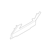 Panel Instrument <br>Instrument Cover Side - Front, Lower